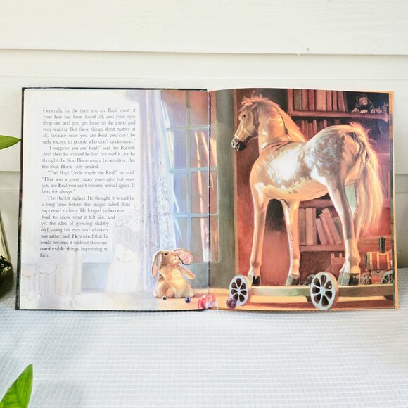 3/$45💕 Vintage 1990s The Velveteen Rabbit Hardcover - Picture 4 of 7